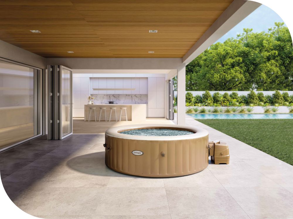 Dmuchane Spa Hydromasaż PureSpa Intex 28428 6 osób MODEL 2024 Głębokość 71 cm