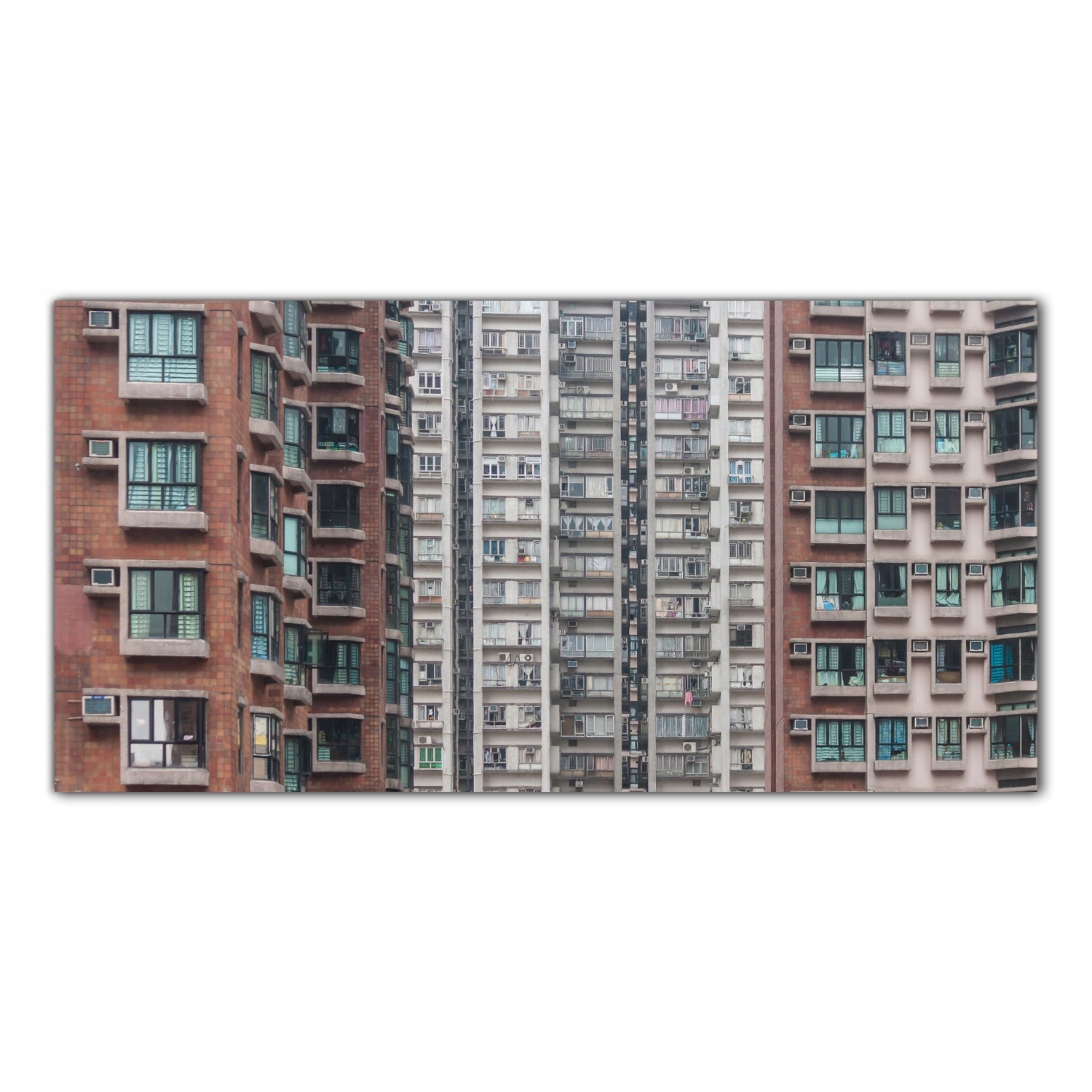 

Obraz na szkle Foto Hong Kong Apartamenty 100x50