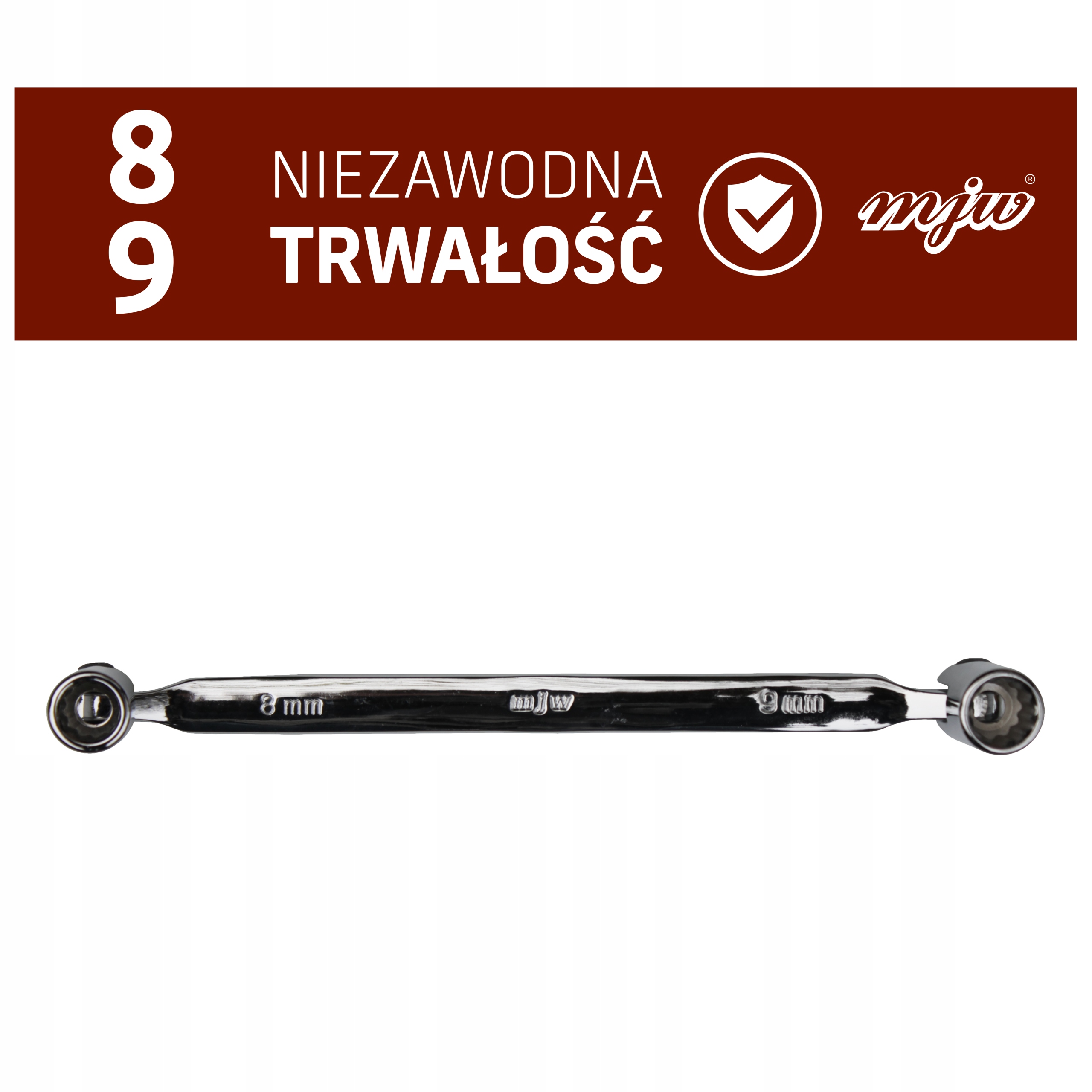 

Klucz przegubowy nasadowy 8x9 Mjw