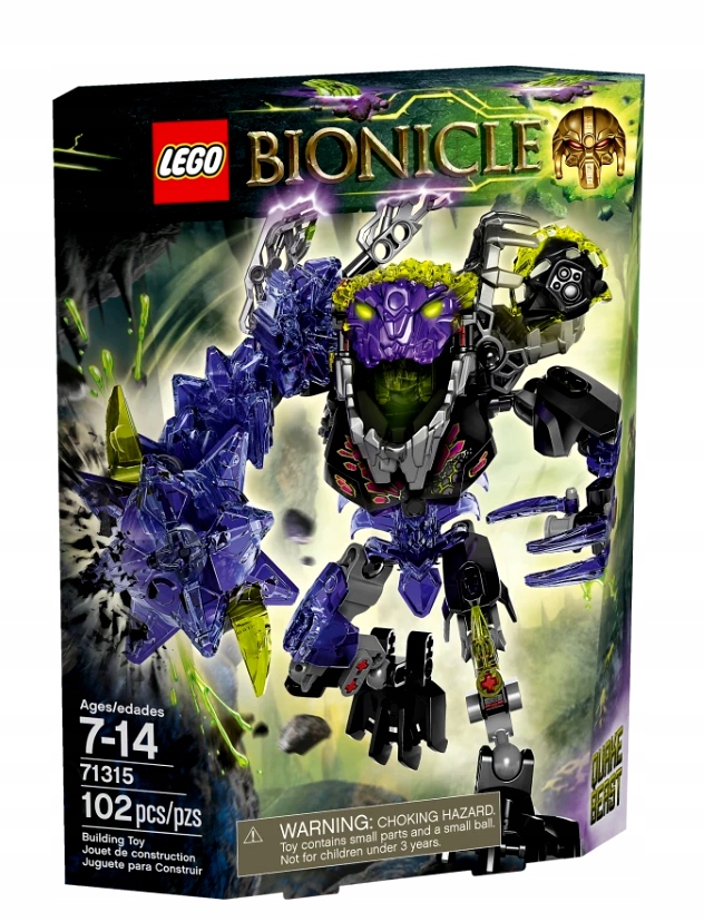 Lego Bionicle 71315 Bestia wstrząsu