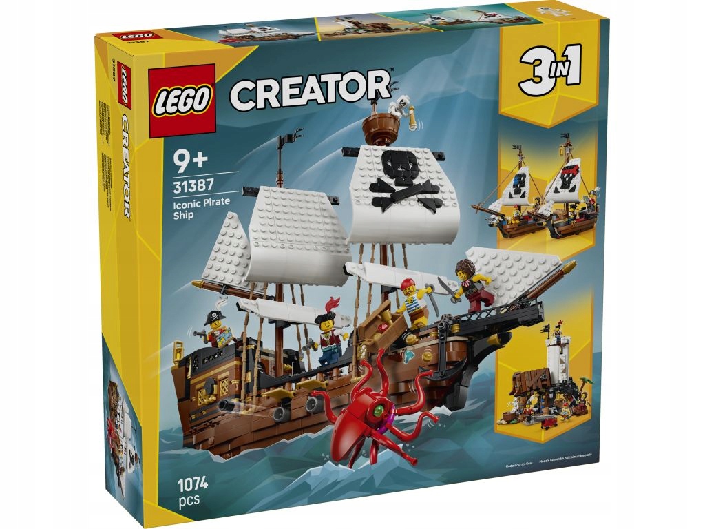 Lego 31387 Creator Legendární loď