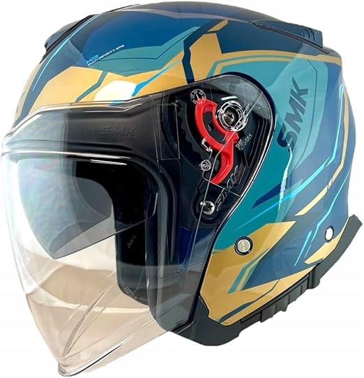 Motocyklová prilba Smk Jet Helmet Gtj Tourer zdobená L 59-60