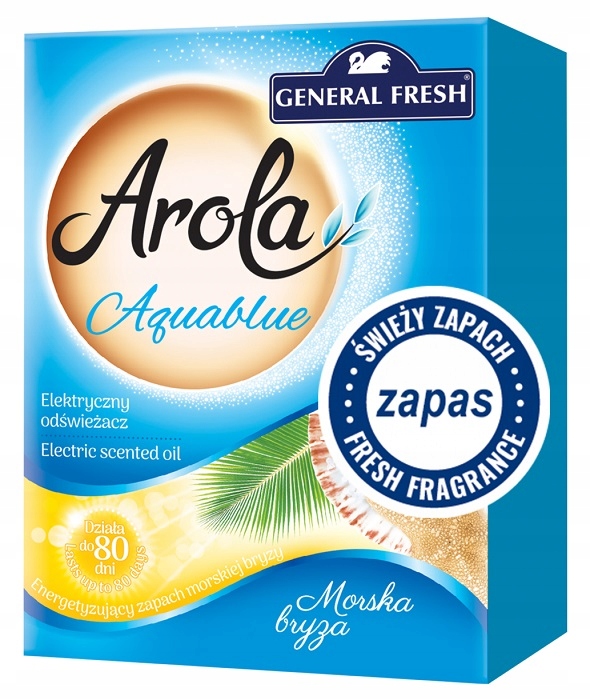 

Arola Elektryczny Odświeżacz Zapas Morska Bryza