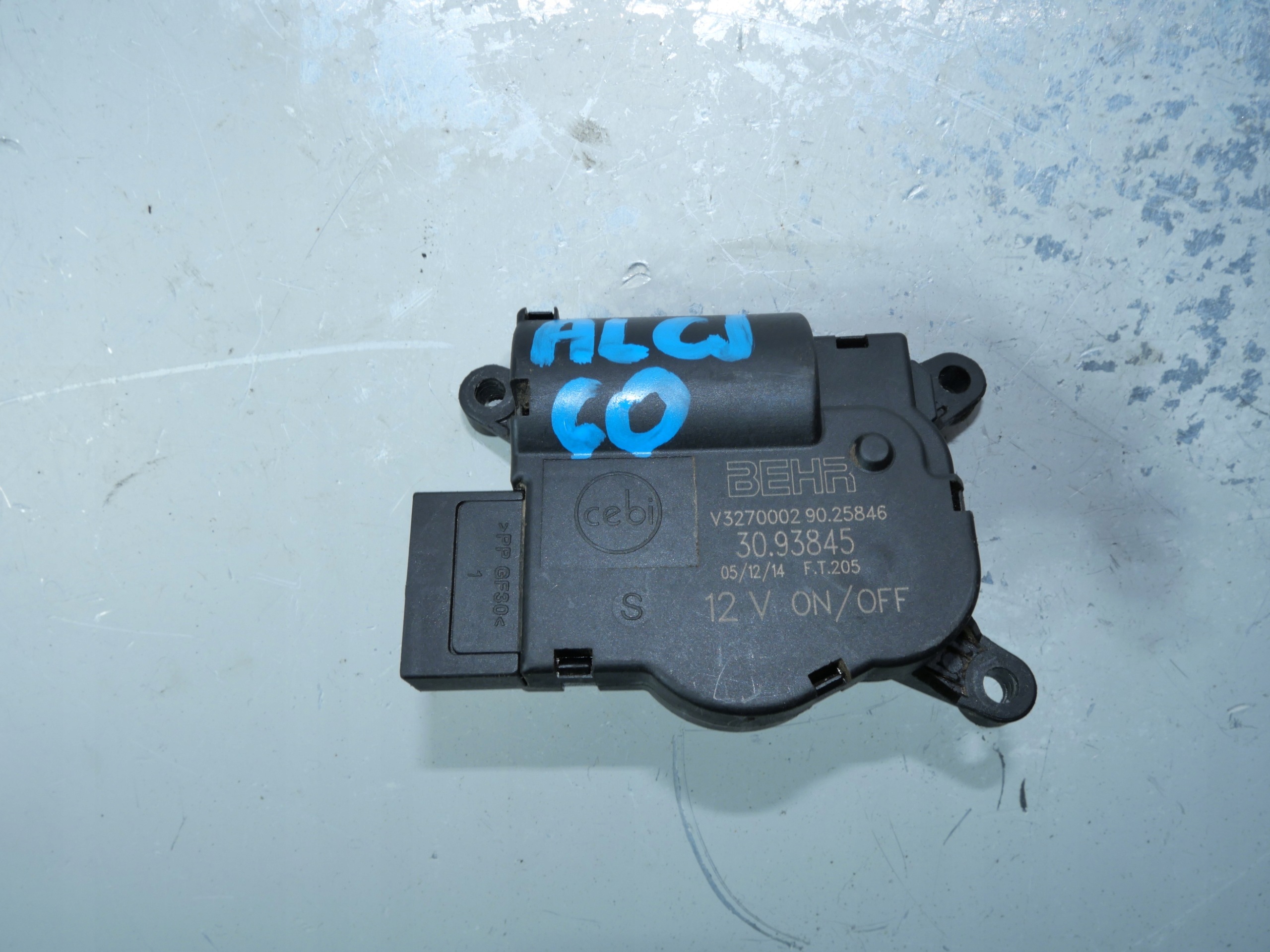 SPRINTER 906 V3270002 Micro moteur KLAP Bloc de chauffage complet