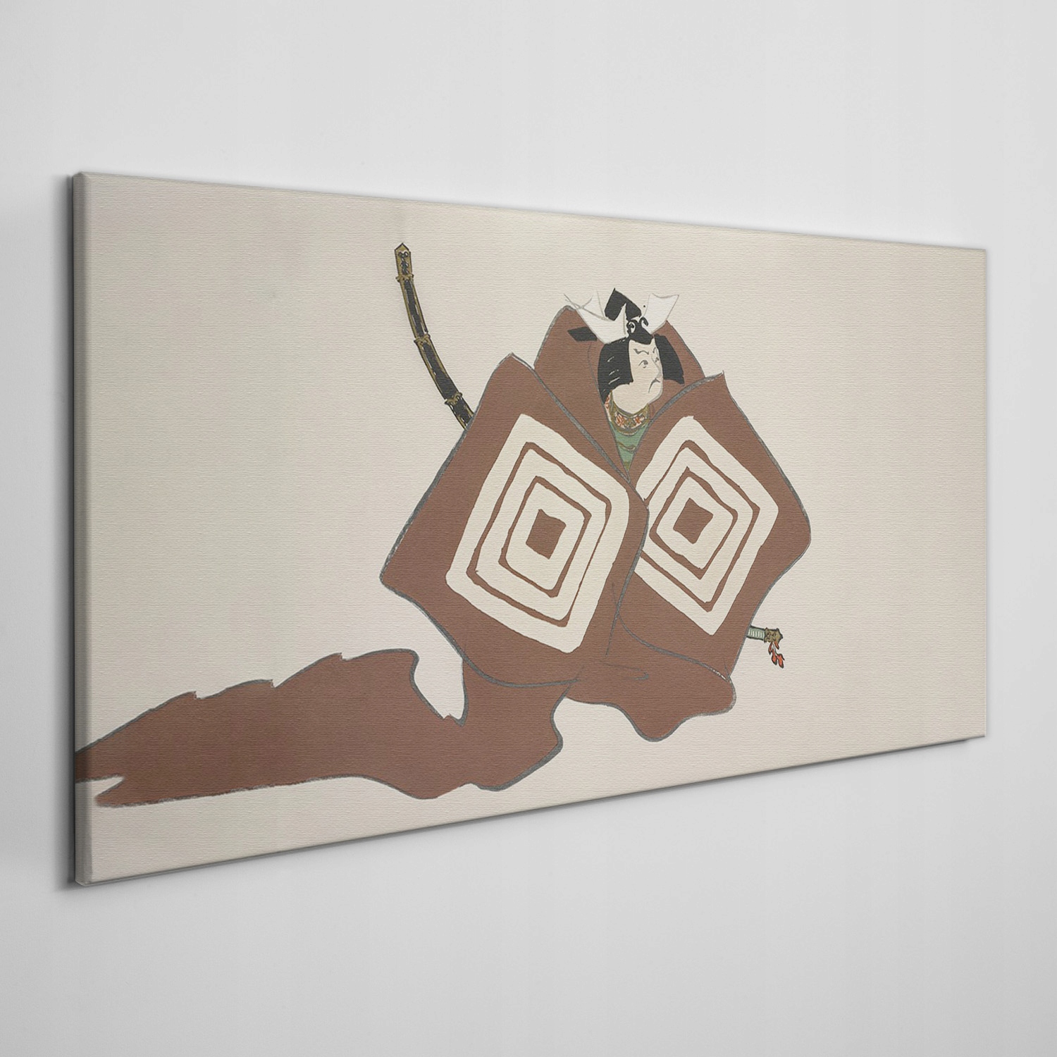 

Płótno obraz na ścianę Mężczyzna samurai 100x50 cm