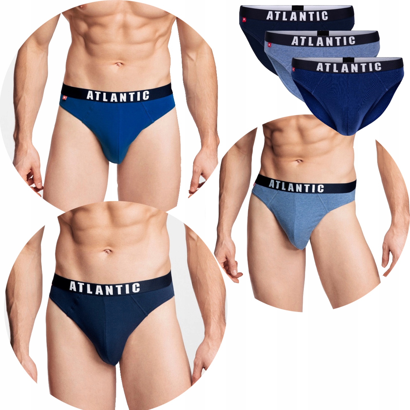 

Atlantic 3PAK! Slipy Sport 3szt*L*3MP-094 gr-d-n