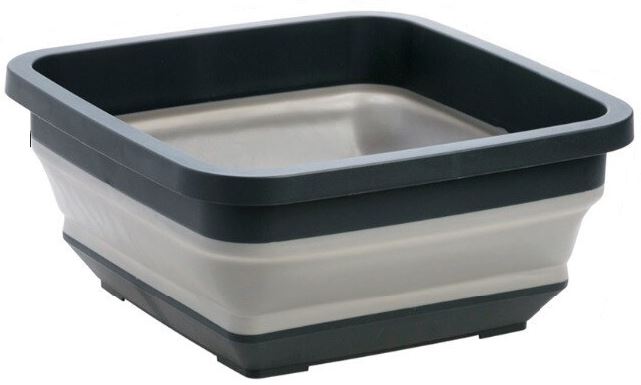 

Miska Silikonowa Składana Pojemnik na pranie Szara