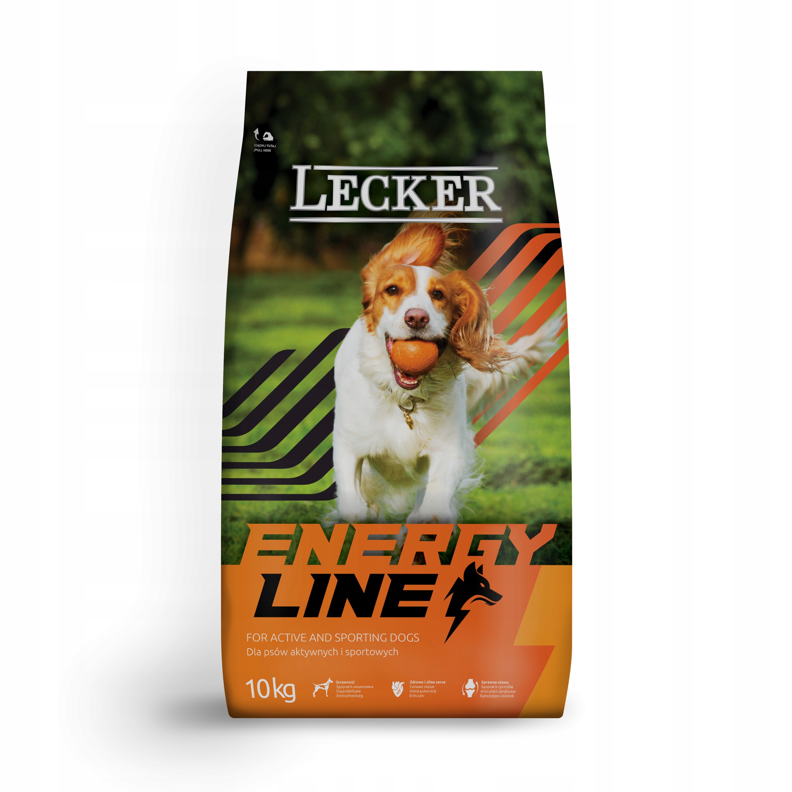 Levně Lecker pro aktivní psy 10 kg