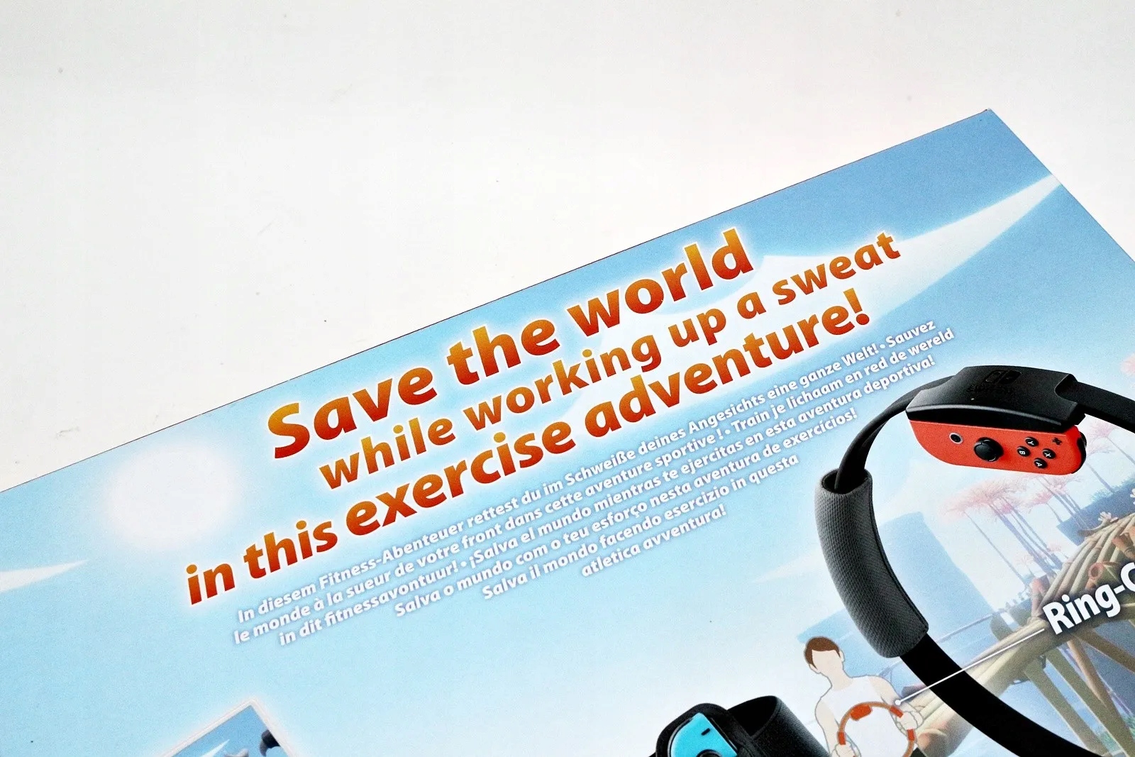 NINTENDO SWITCH RING FIT ADVENTURE Tryb gry singleplayer