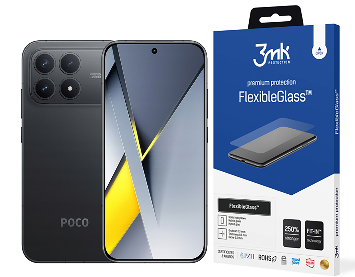 3MK Sklo Flexibleglass pro Poco F8 Pro