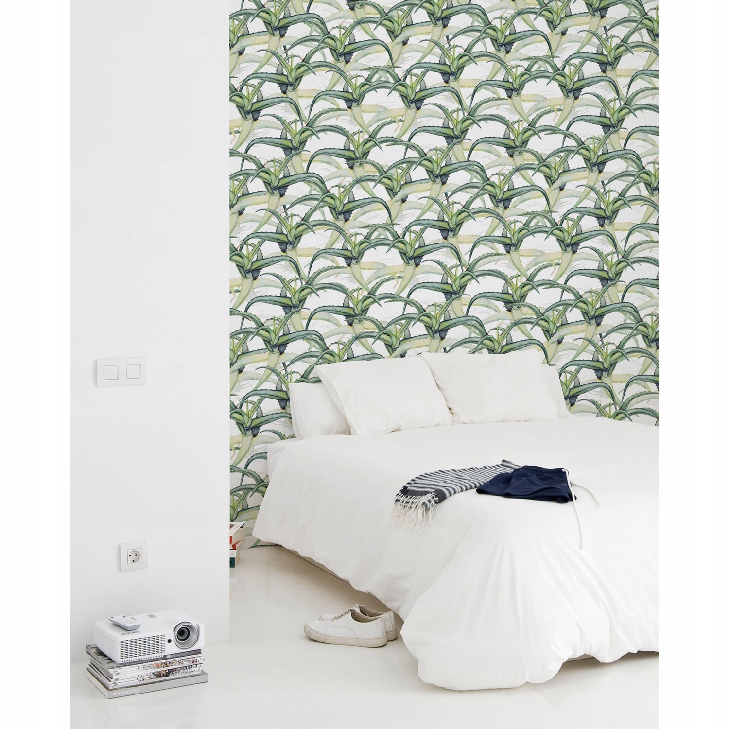 

Fototapeta ścienna Szkicowany wzór aloes 312x219cm