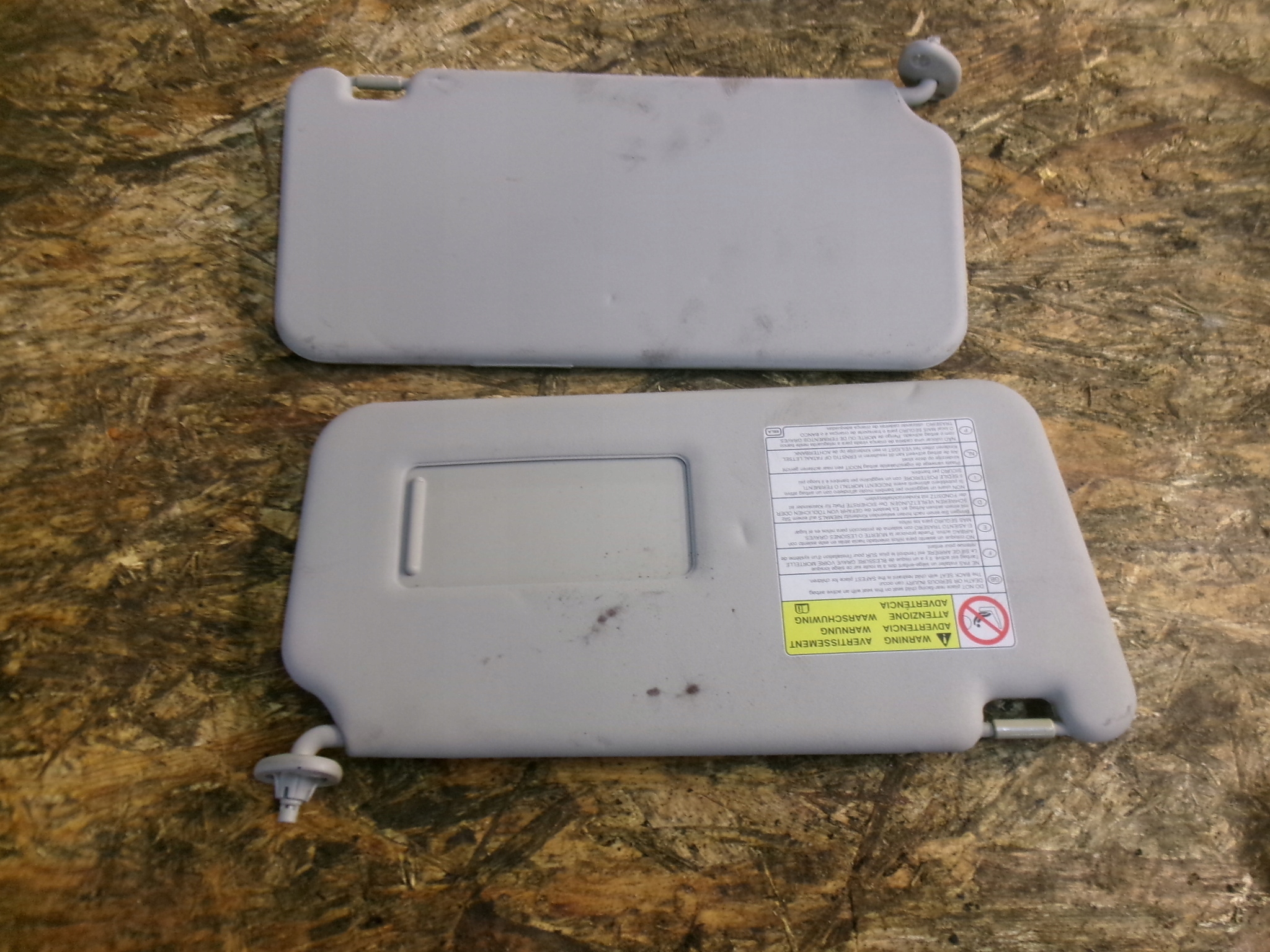 SUZUKI SWIFT MK7 OSŁONY PRZECIWSŁONECZNE DASZKI KOMPLET