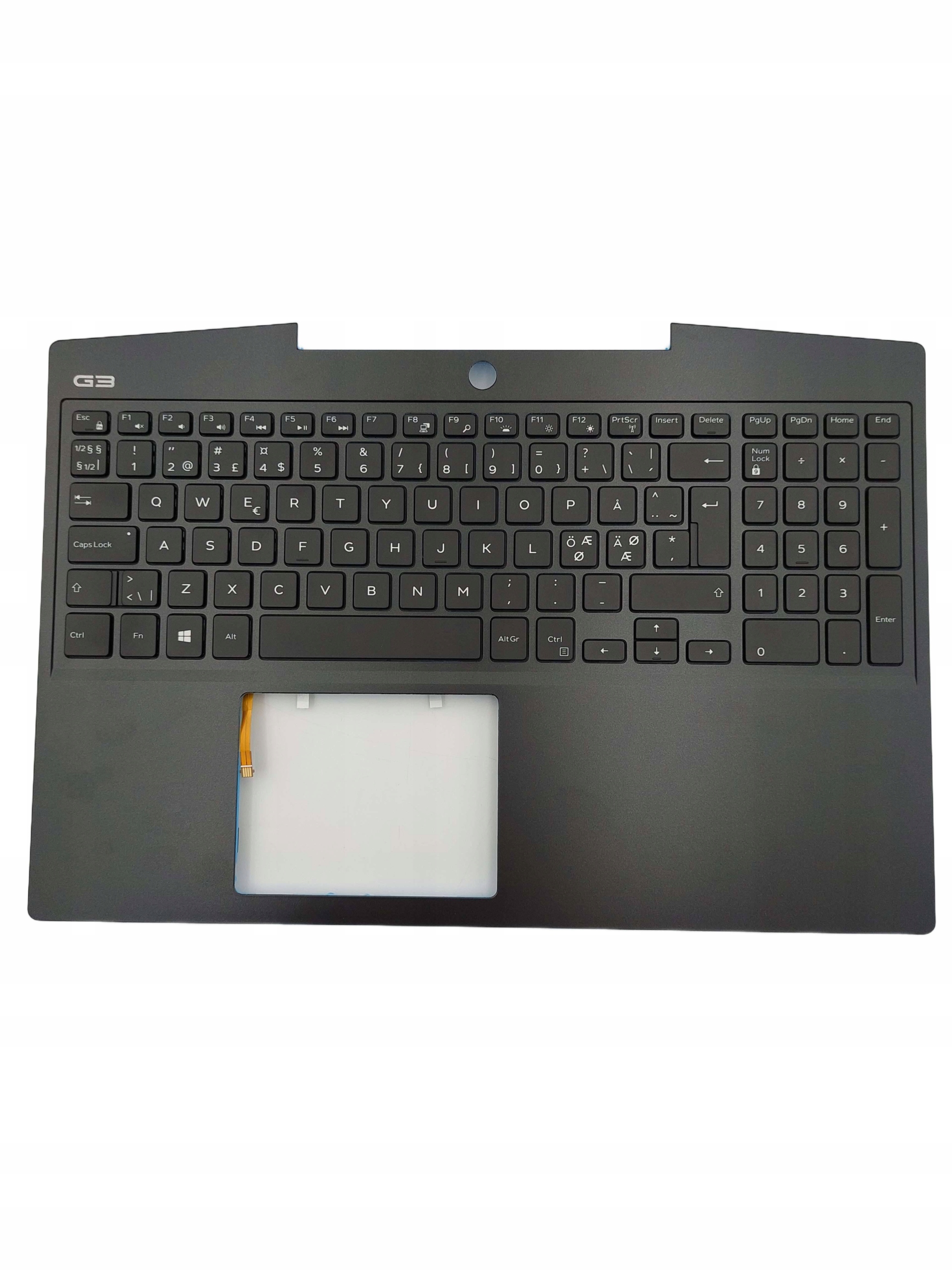 Palmrest s podsvícenou klávesnicí KGKG6 9K12Y Dell G3 3500