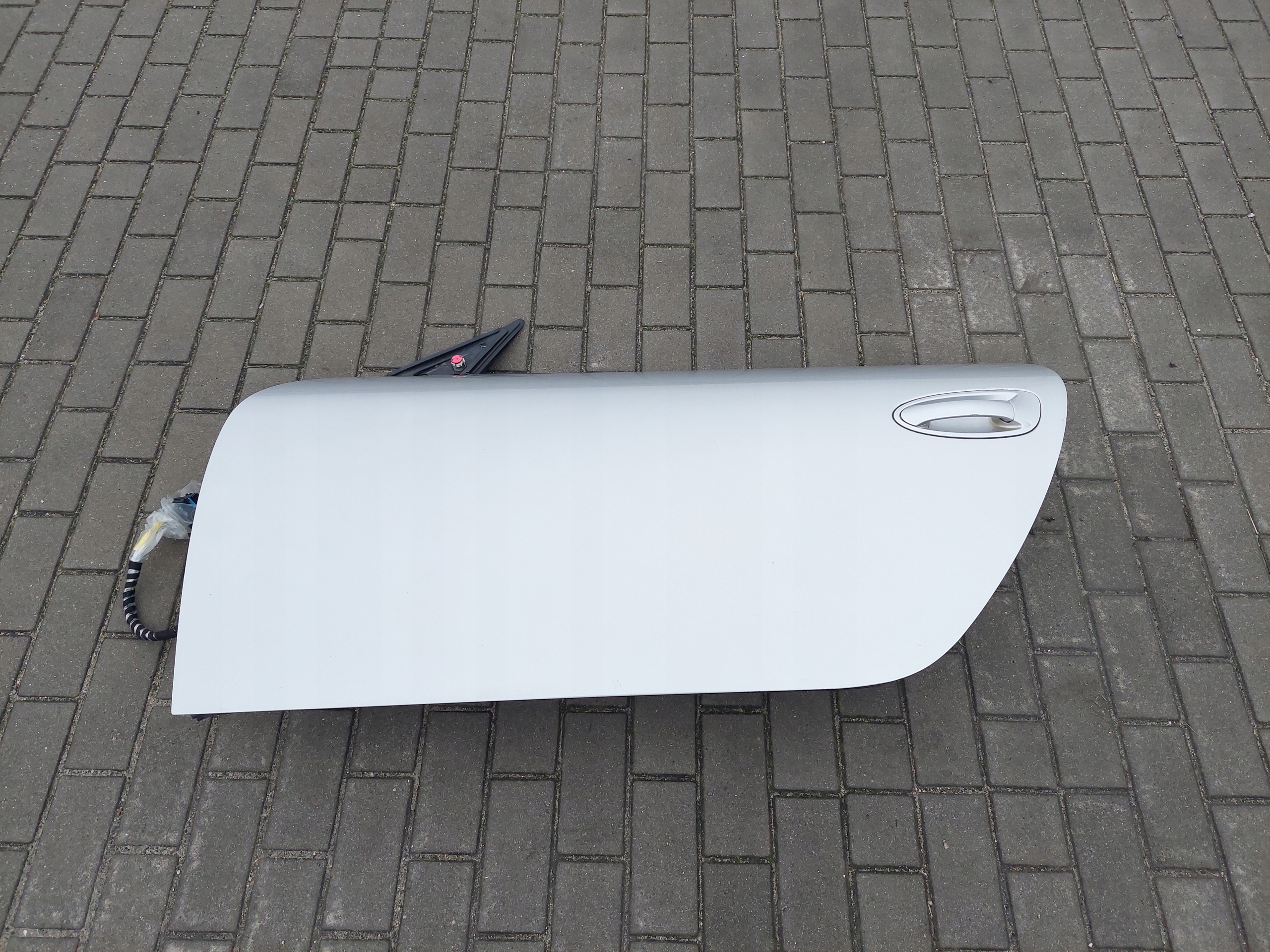 door left complete PORSCHE BOXSTER S 987 ARCTISSILBERMETALLIC 92U