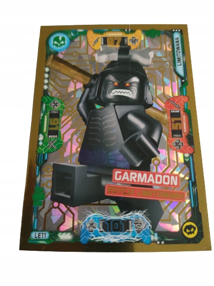 Karta Lego Ninjago Seria 5 LE11 Garmadon