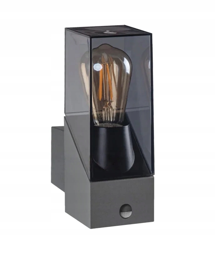 Venkovní nástěnné svítidlo zahradní fasádní, moderní, grafitové Kanlux