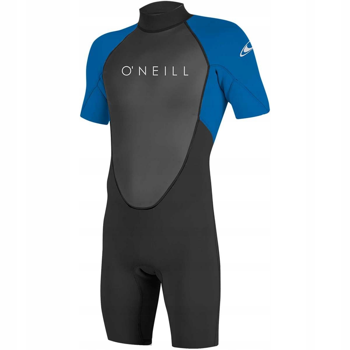 Pianka ONeill Reactor-2 2mm Back Zip S/s Spring Black Ocean S