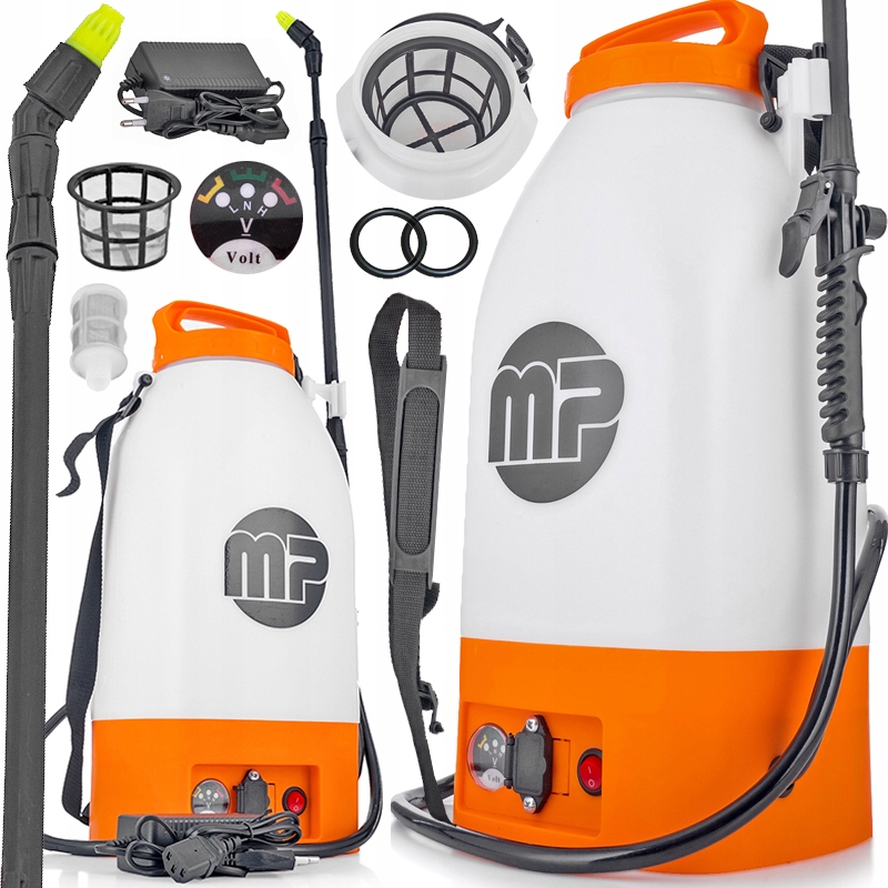 Opryskiwacz Akumulatorowy Elektryczny Rozpylacz 9L Majster Polska MP0358
