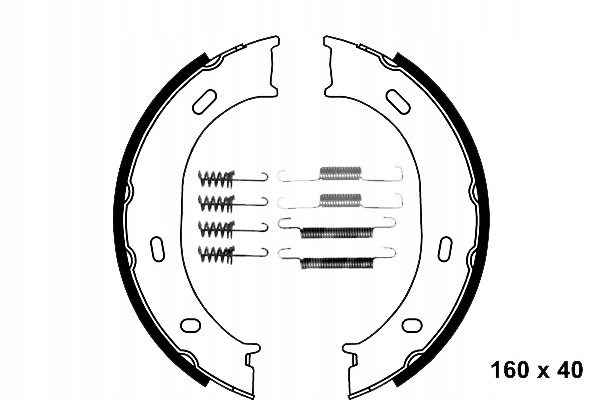 Ate Brzdové Čelisti Sada Ate Zadní Mercedes G (W461), Řidičský asistent #28