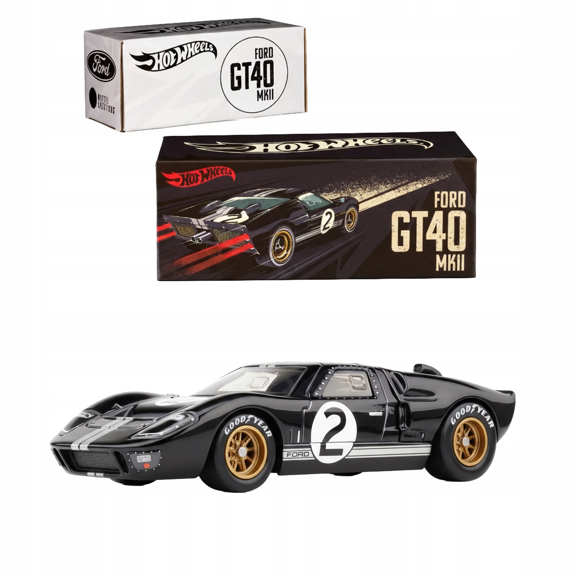Hot Wheels RLC Red Line Club Exclusive Ford GT40 MkII Gablotka