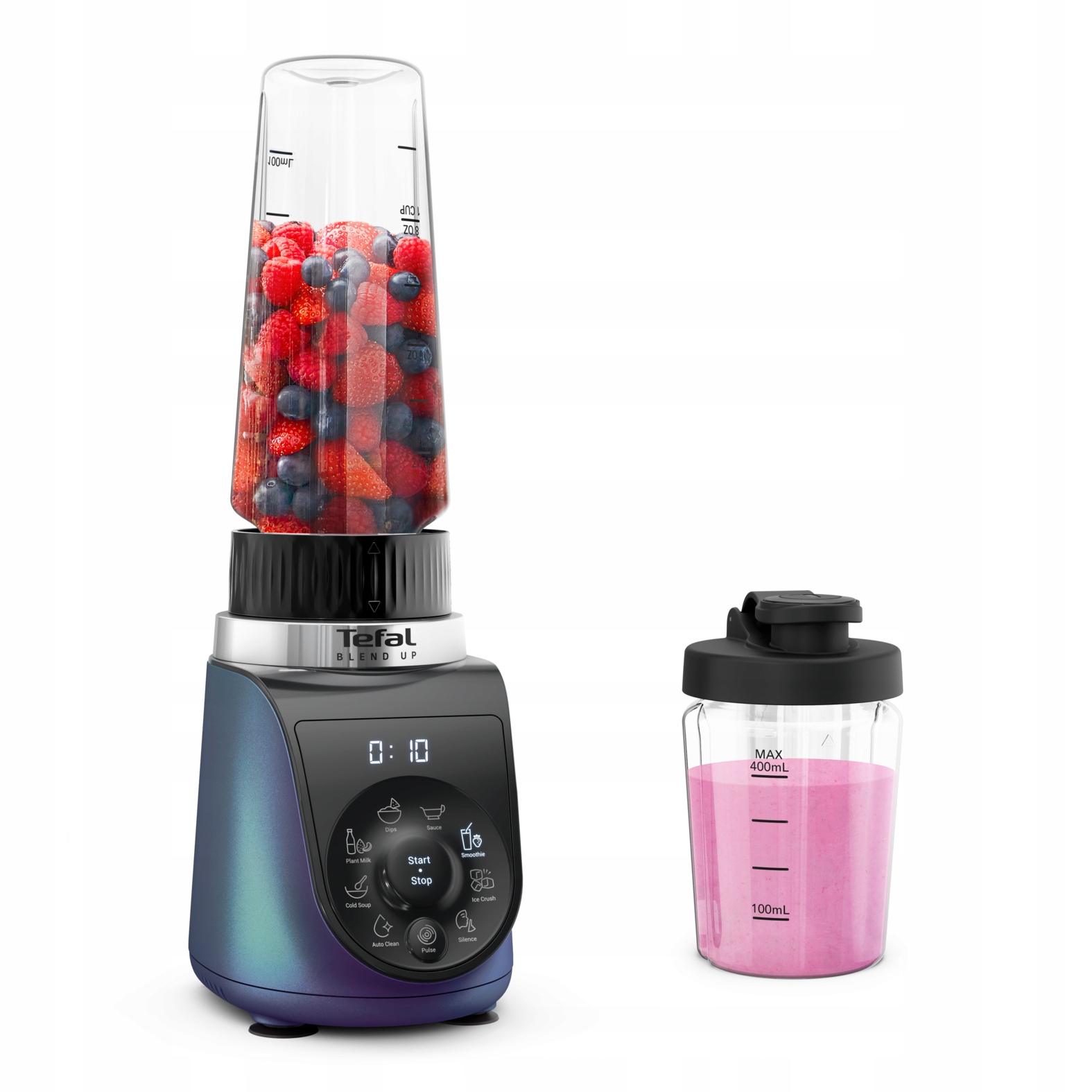 Blender personalny Tefal Blend Up BL19H4F0 8 programów przenośny smoothie
