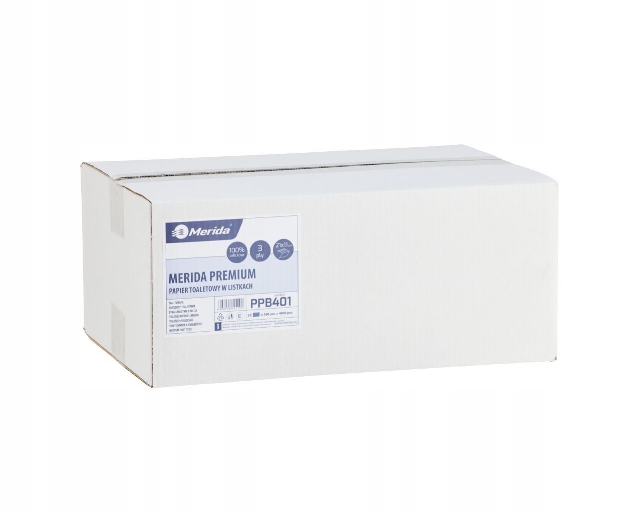 

Merida Papier Toaletowy W Listkach Biały PPB401