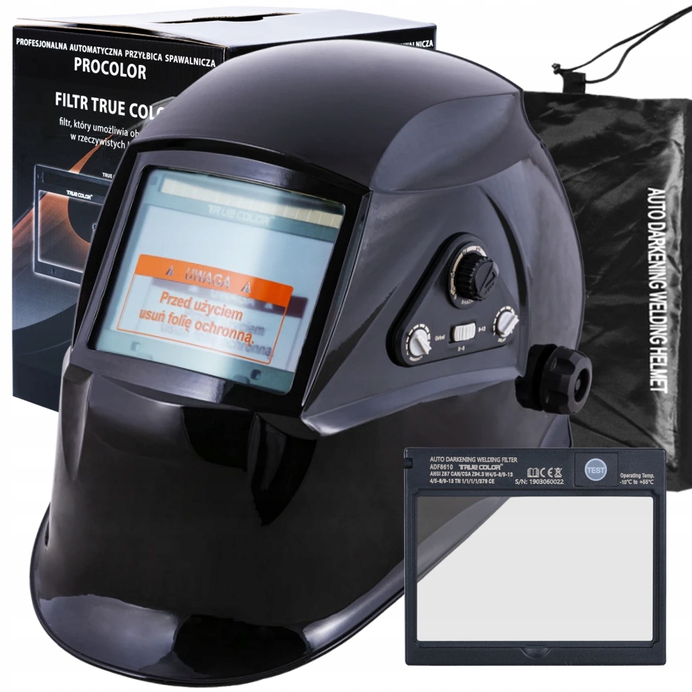 Przyłbica spawalnicza samościemniająca Maska Magnum Procolor True Color
