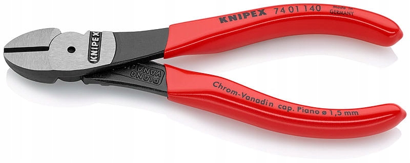 

Knipex 74 01 140 Szczypce Tnące Boczne Przełożenie