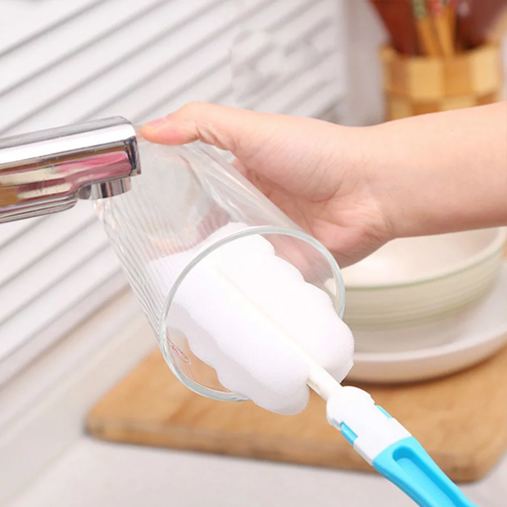 SZCZOTKA DO MYCIA CZYSZCZENIA BUTELEK GĄBKA MYJKA Marka SD