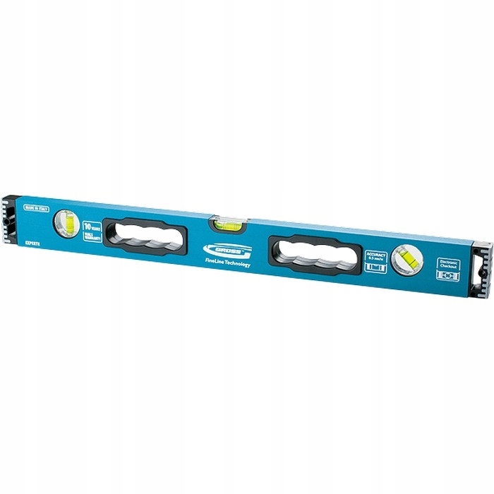 

Poziomica aluminiowa wzmocniona, 3 libelle, 120cm