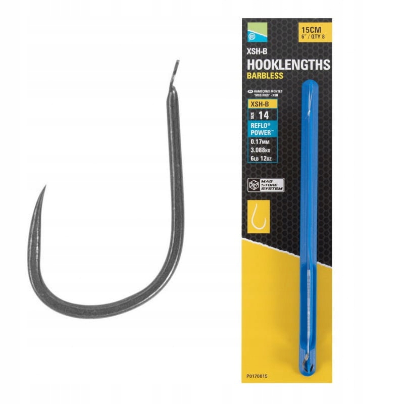 Przypony XSH-B Spade End roz.16 / 15cm PRESTON