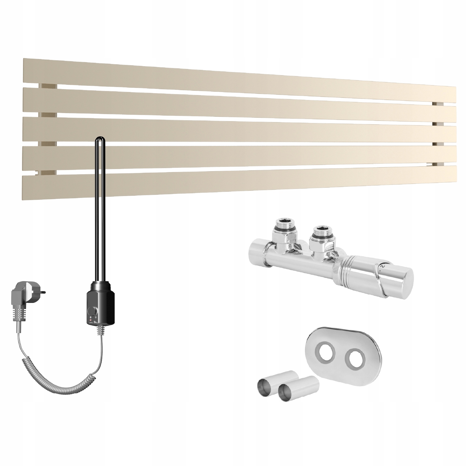 Set Vodovodní a elektrický horizontální ohřívač Bello 38x100 Quartz 1