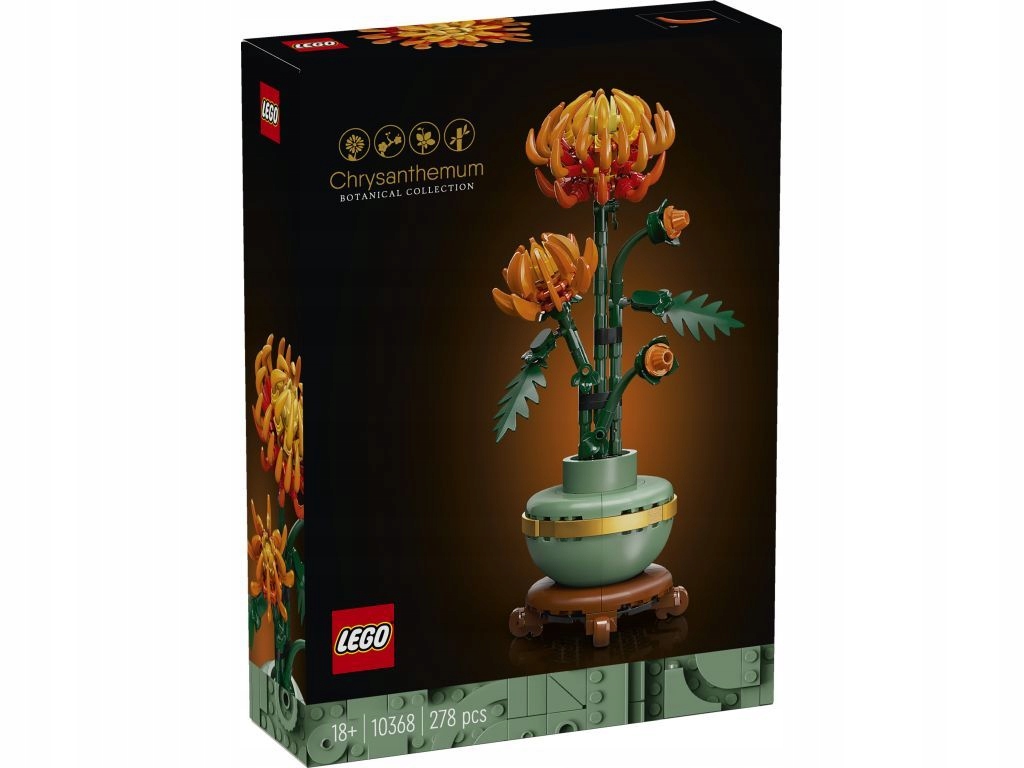 stavebnice Lego Botanicals 10368 Chryzantéma