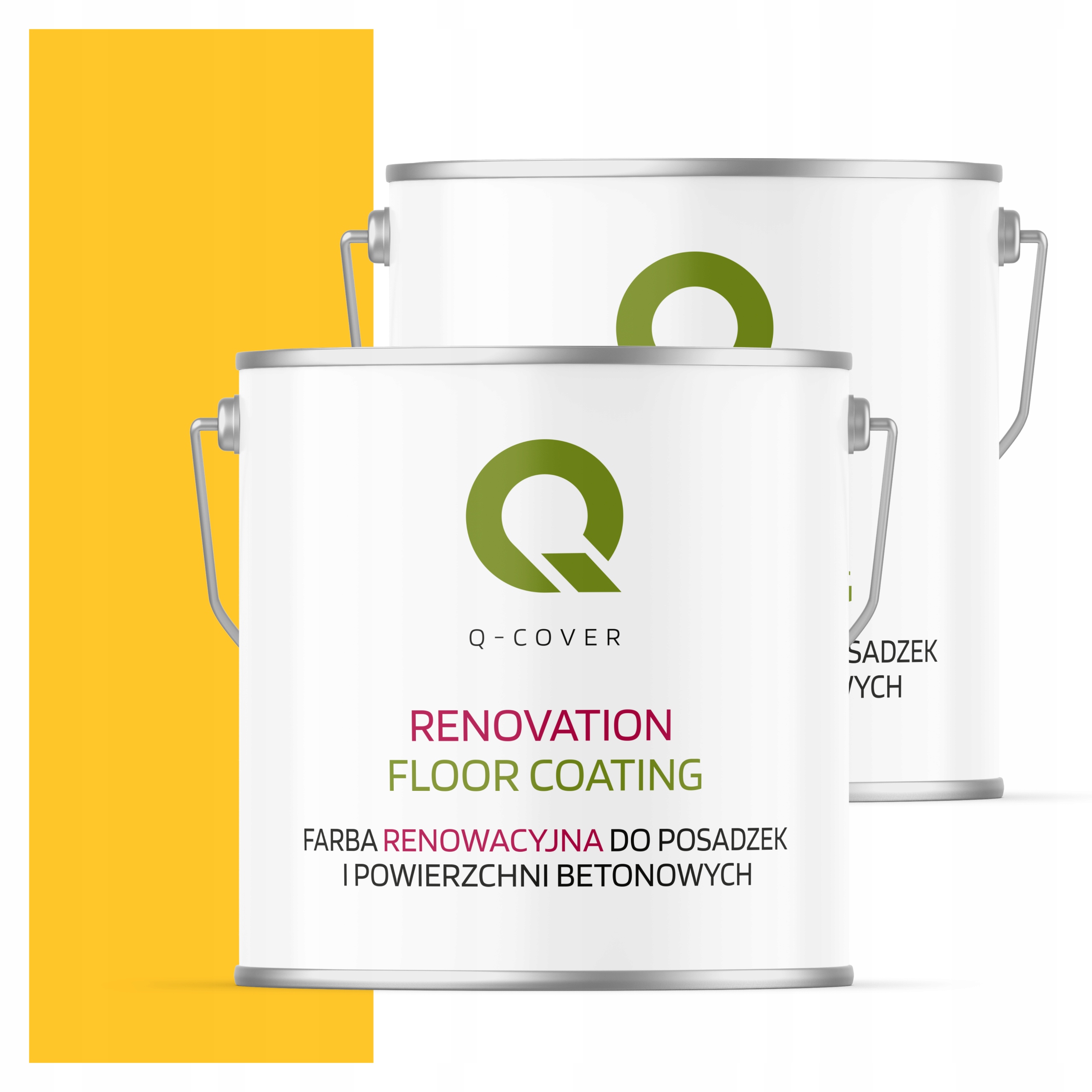 Ochranná farba na podlahy Renovačná žltá výstražná 1023 Polomatná 5