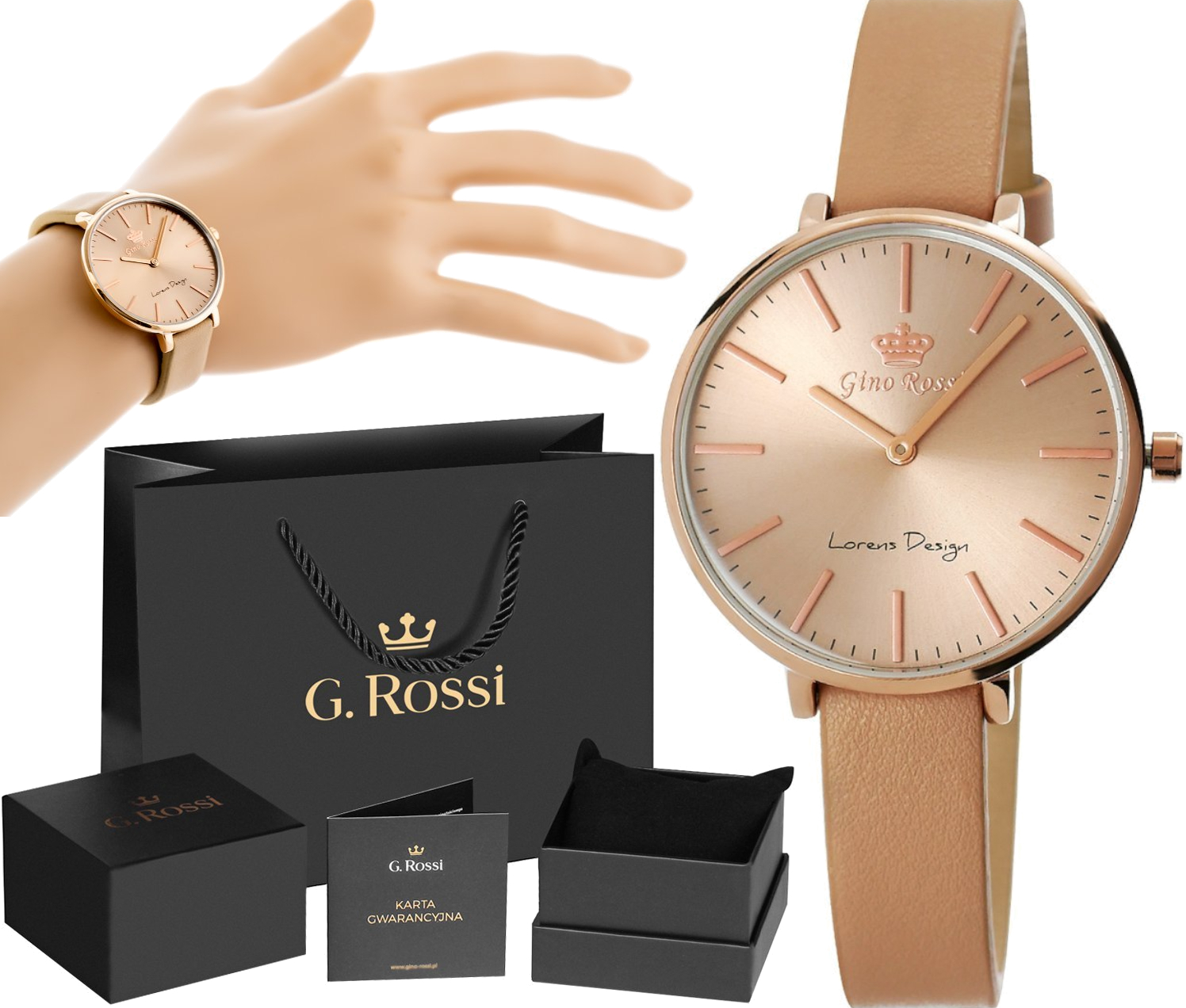 

Zegarek Damski Pasek Idealny Na Prezent + Box