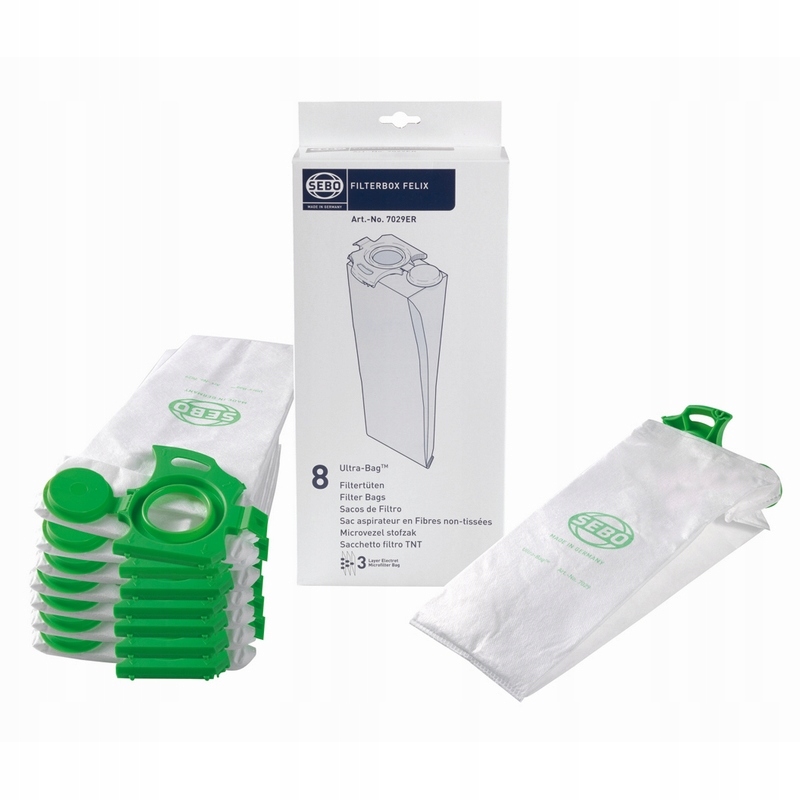 ORYGINALNE worki do odkurzacza Sebo Felix i Dart