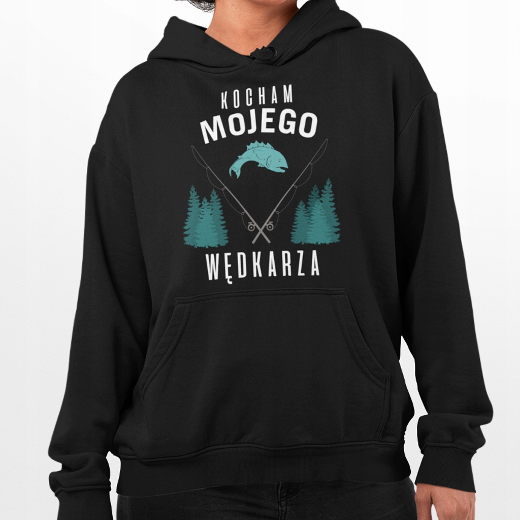 

Bluza z idealnym nadrukiem dla dziewczyny wędkarza