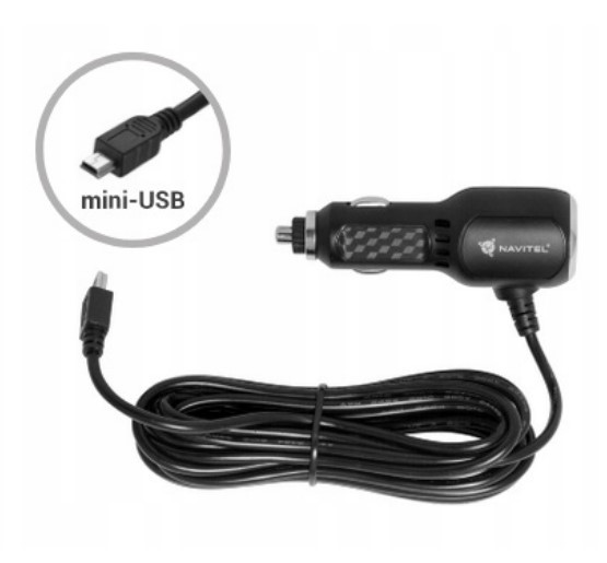 Ładowarka samochodowa NAVITEL mini-USB 12/24V 3,3 metra 5V DC 1.5 A Stan opakowania oryginalne