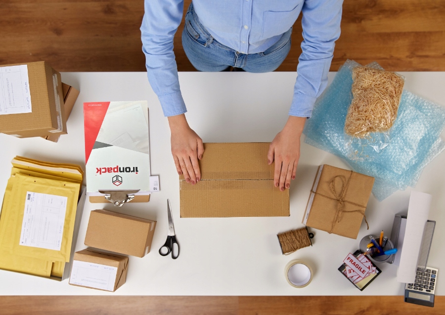 KARTON KLAPOWY 200x120x80 Pudełko PACZKOMAT A - 100szt Długość zewnętrzna 20 cm