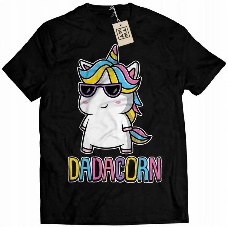 

Koszulka Dzień Ojca Taty Urodziny Unicorn XL