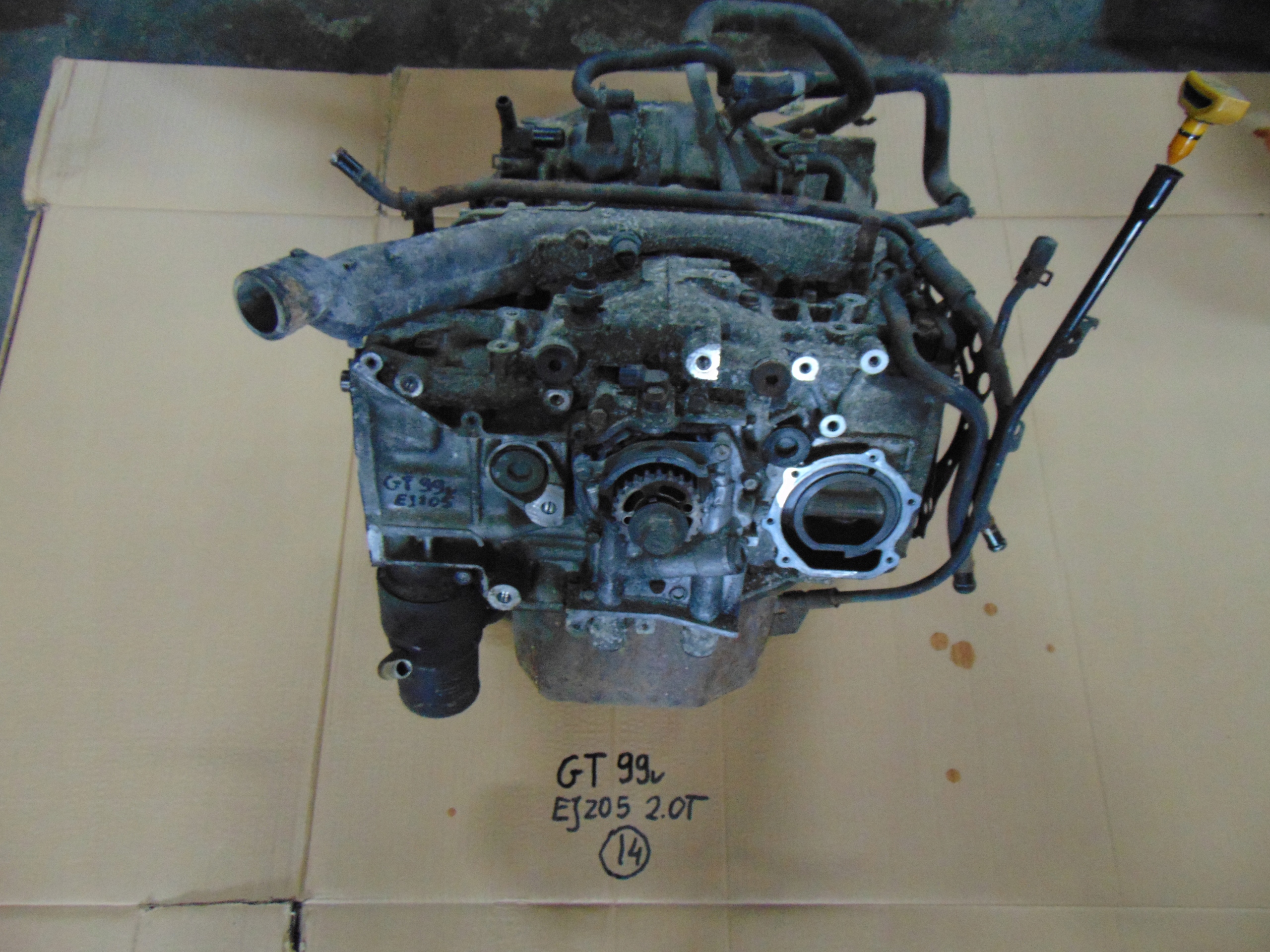 SUBARU IMPREZA GT BLOK SILNIKA TLOKI HB 218KM