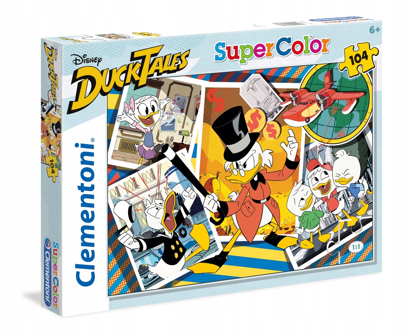 CLEMENTONI PUZZLE 104 el. DUCK TALES 27083