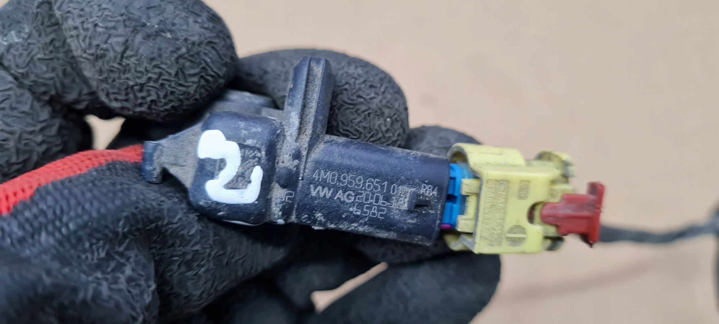 S5 8W A5 impact sensor connecting spoiler 4M0959651 A4 B9 8W S4 S5 Q7 Q5 80A