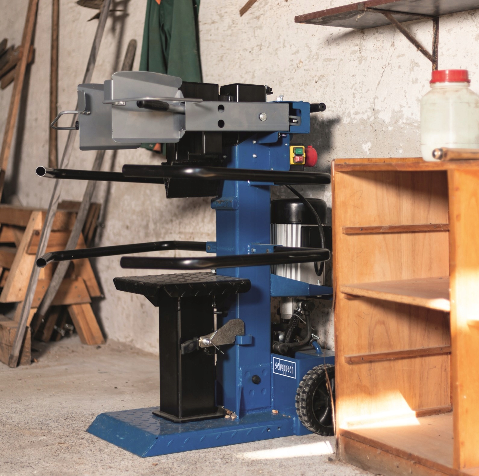 Łuparka do Drewna Hydrauliczna Pionowa Scheppach Compact 8T 3500 W 400 V EAN (GTIN) 4046664123293