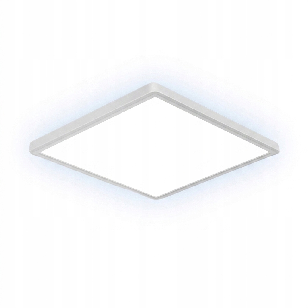 Lampa Sufitowa Led Plafon Biały 6500K Kwadratowa IP45 Nowoczesna Do Łazienki