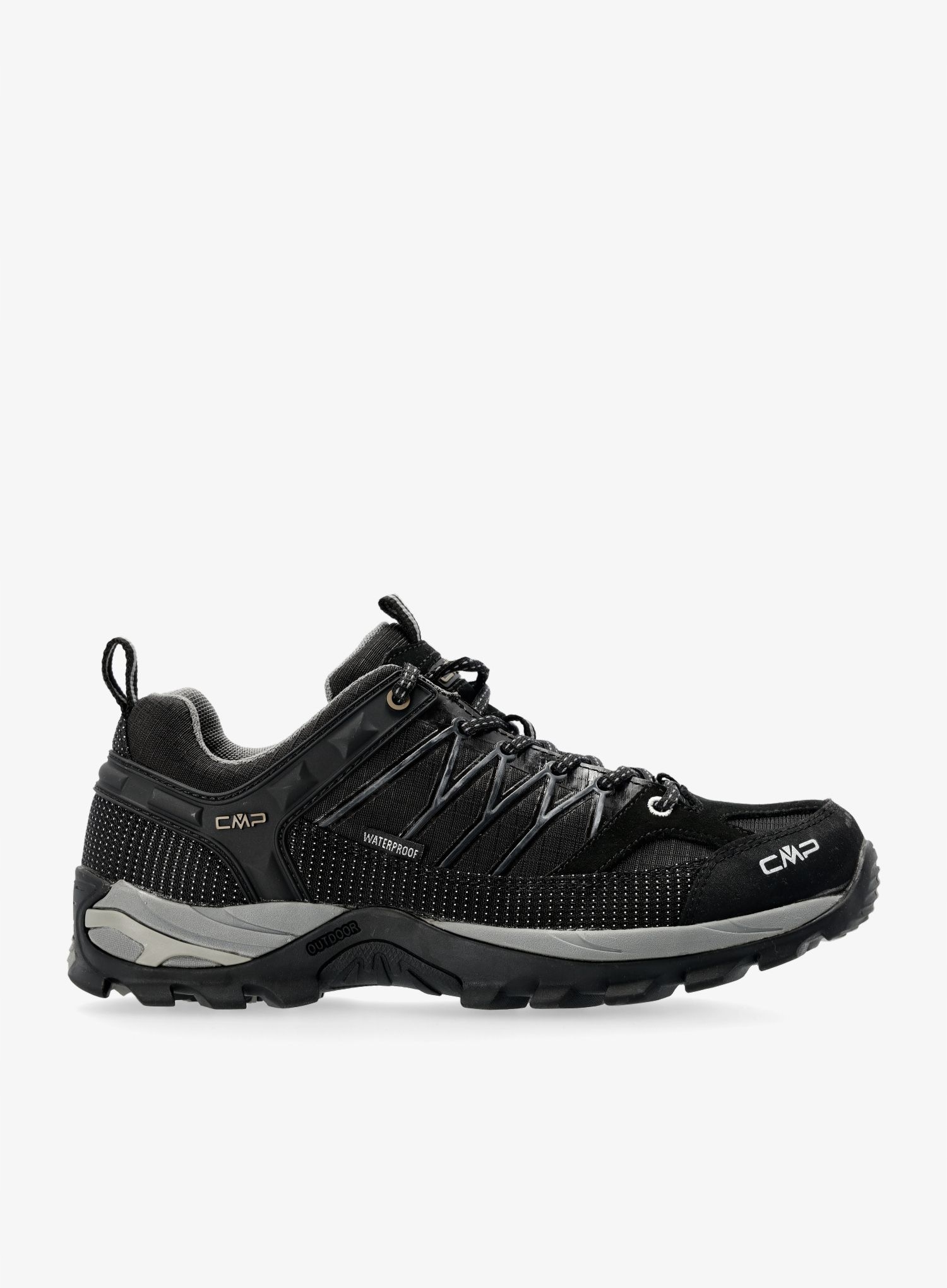 Nízká turistická obuv Cmp Rigel Low Wp nero/grey 45