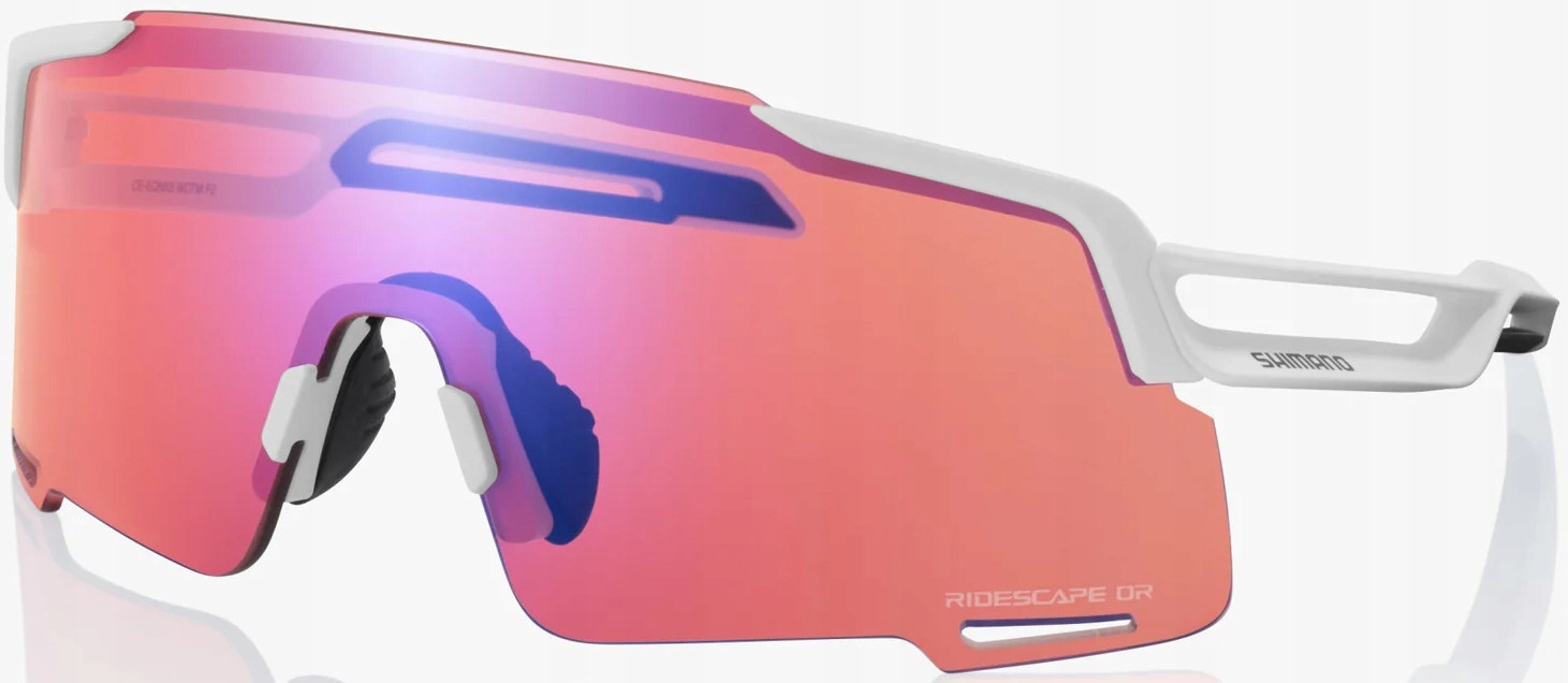 Cyklistické brýle Shimano CE-EQNX5 Or Matte White Ridescape Offroad S2 S0