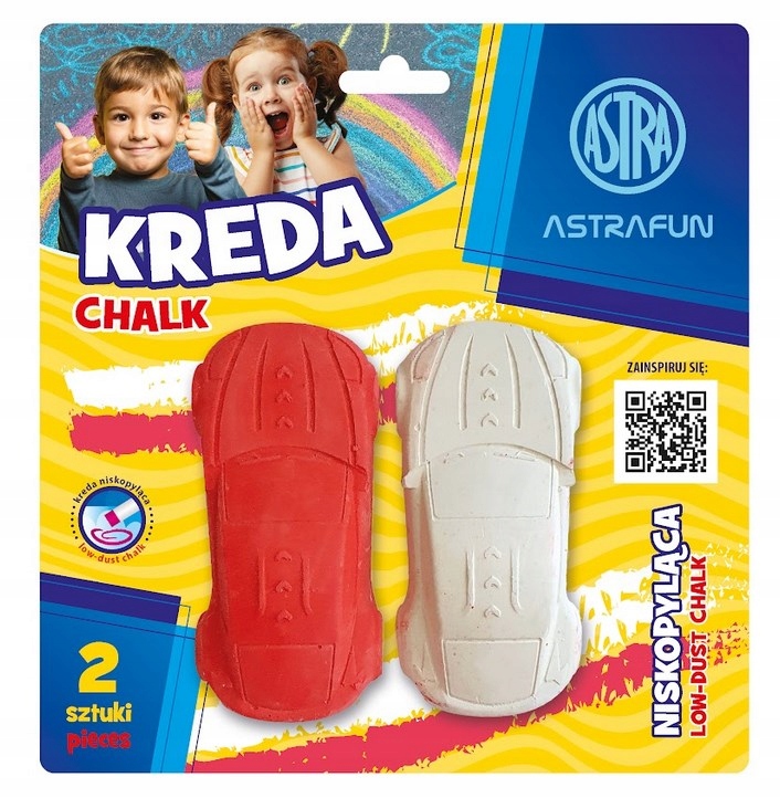 Kreda Samochody Astra Fun 2szt 0099