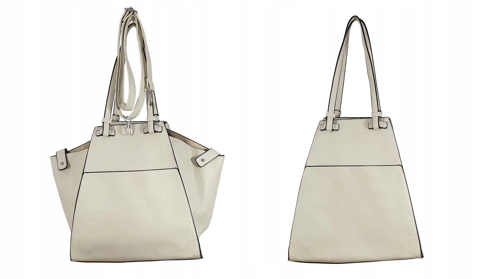 

Torebka Shopper Bag Vivi Paris Skóra Worek Torba