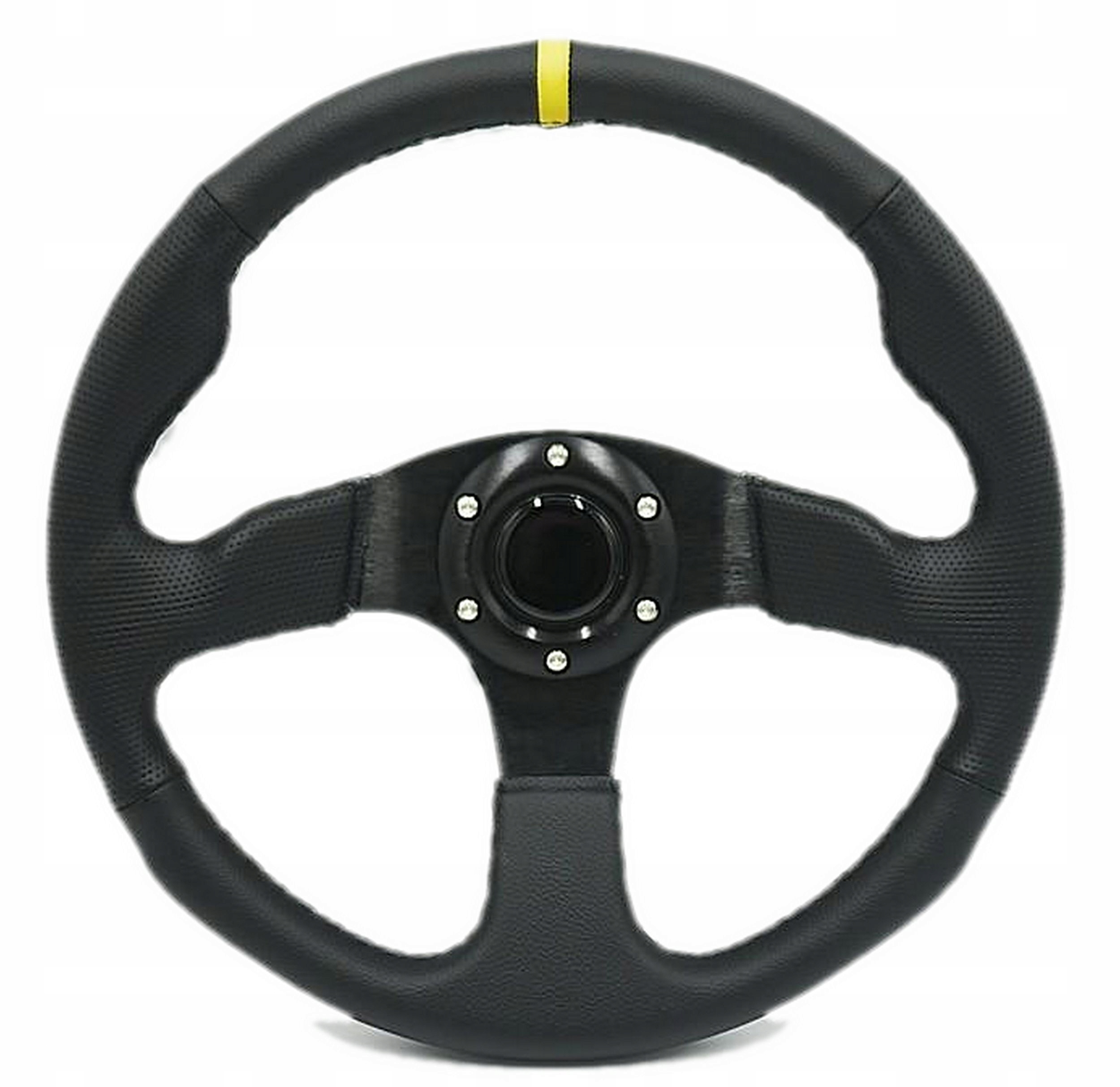 

Kierownica Sportowa Tuningowa 350mm Skóra